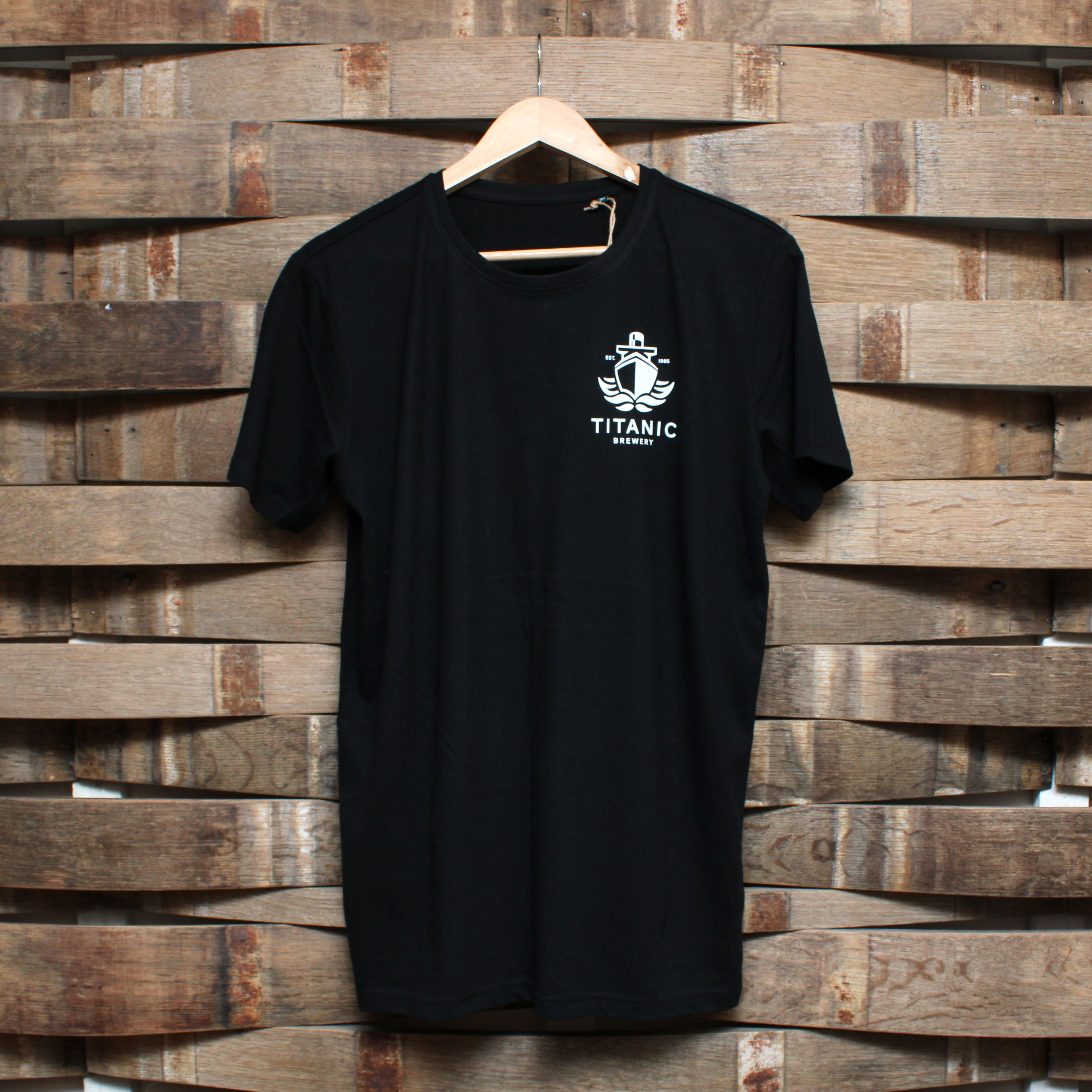 Organic Black T-Shirt XL