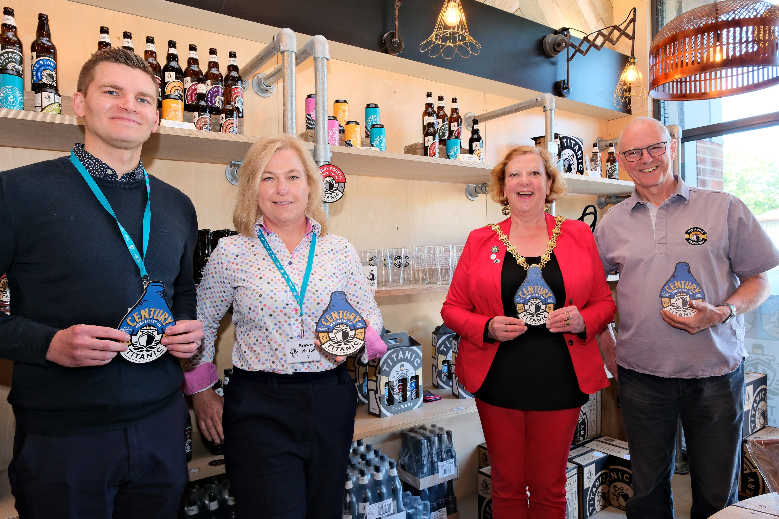 Stoke-on-Trent brewery and City Council brew beer to celebrate centenary